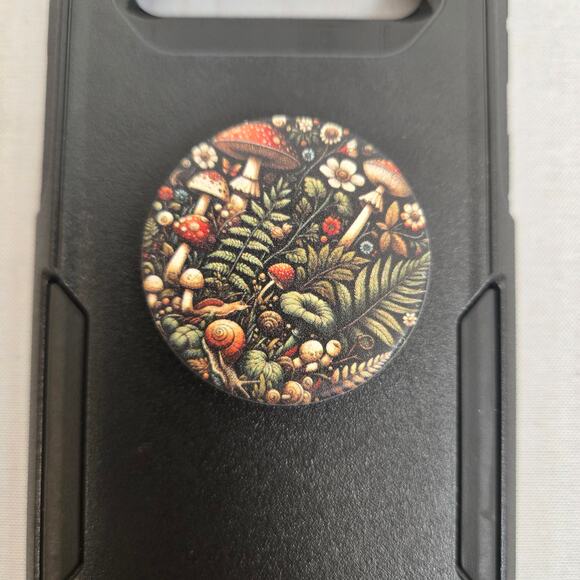 OtterBox Commuter Series Samsung Galaxy S10 Phone Case Black & Mushroom Pop - Picture 3 of 8